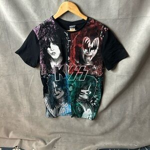 Kiss Shirt Rock Womens Size Medium